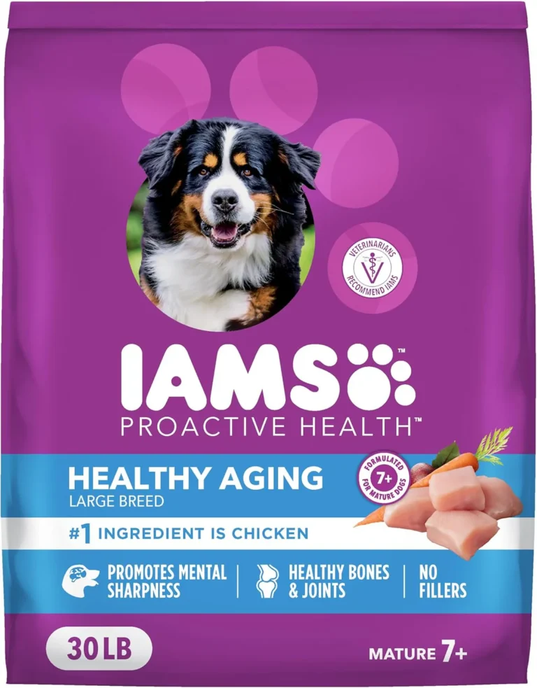 IAMS Proactive Health Dry Dog Food, Large Breed Mature Premium Adult Dog Food for Large Breeds, with Chicken, 30 lb. Bag