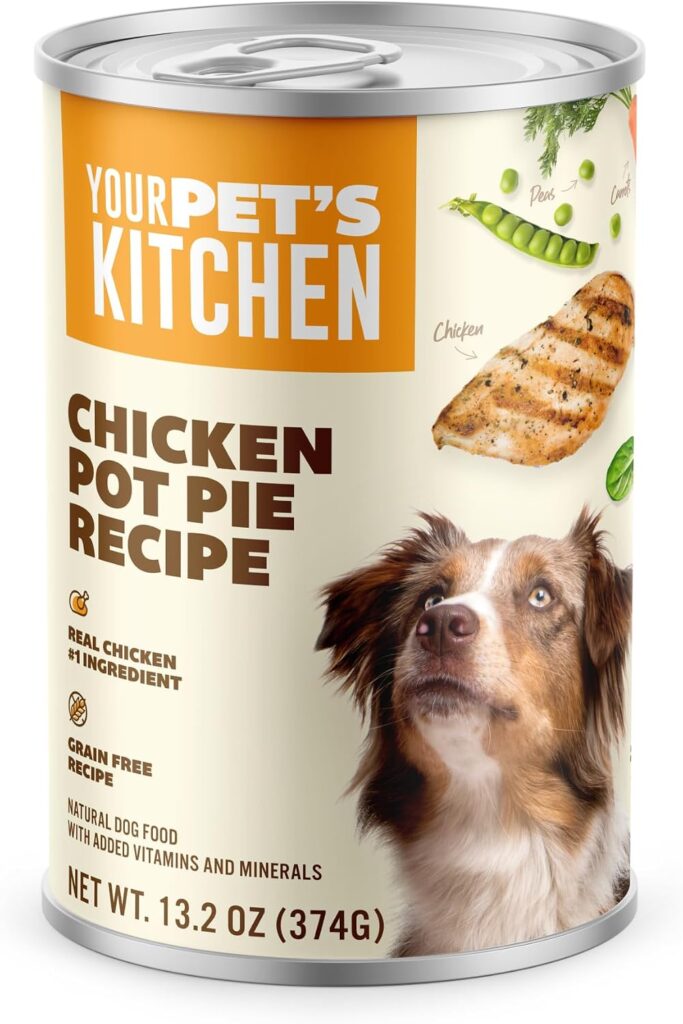 Your Pet's Kitchen Chicken Pot Pie Wet Dog Food Loaf, 13.2 oz (6-Pack)