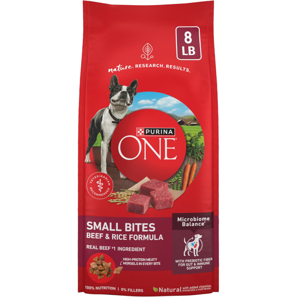 Purina ONE Small Bites Beef & Rice Dry Dog Food