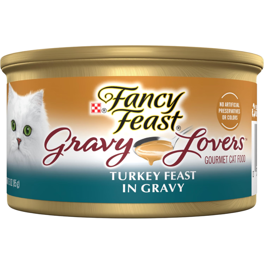 Fancy Feast Purina Gravy Lovers Turkey Feast Wet Cat Food